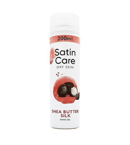 Gillette Satin Care gel za britje za suho kožo za ženske 200 ml