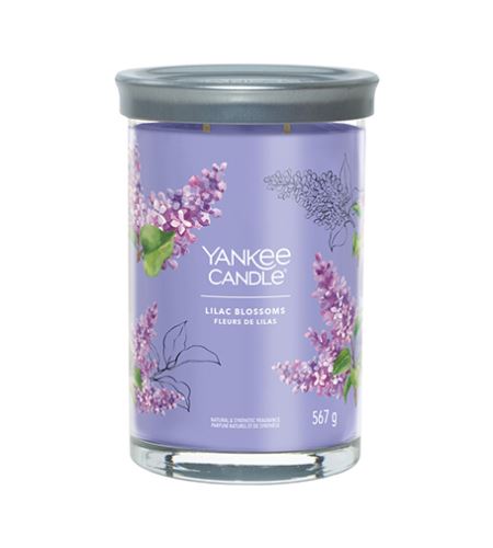 Yankee Candle Lilac Blossoms Aromatična velika sveča signature tumbler 567 g