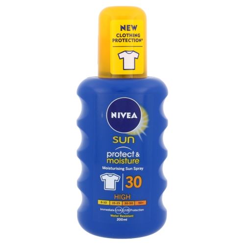 Nivea Sun Protect & Moisture Sun Spray SPF30 sprej za sončenje uniseks 200 ml