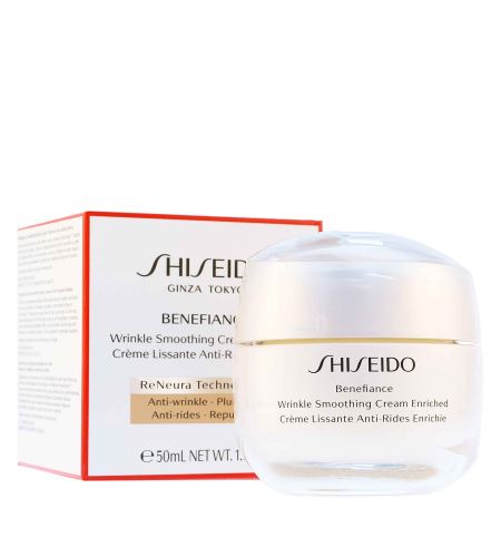 Shiseido Benefiance Enriched krema za kožo za glajenje gub 50 ml