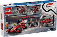LEGO® City 60443 Servisni boks in mehaniki z avtomobilom Ferrari F1® (1)