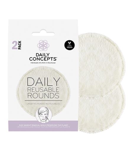 Daily Concepts Daily Reusable Rounds pralni tamponi za odstranjevanje ličil