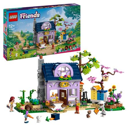 LEGO® Friends 42669 Čebelarjeva hiša in cvetlični vrt
