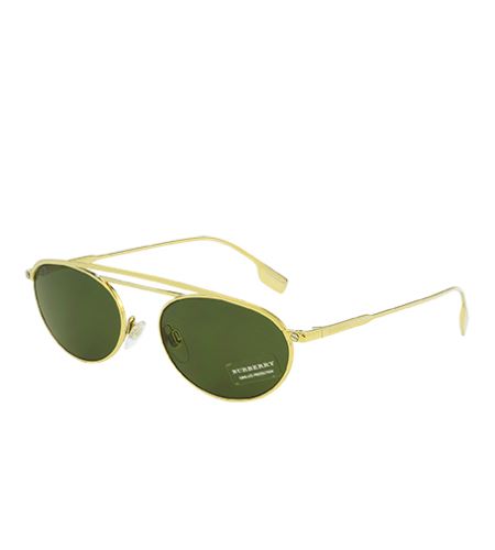 Burberry BE3116 sončna očala dámské 54x17x140mm zelená