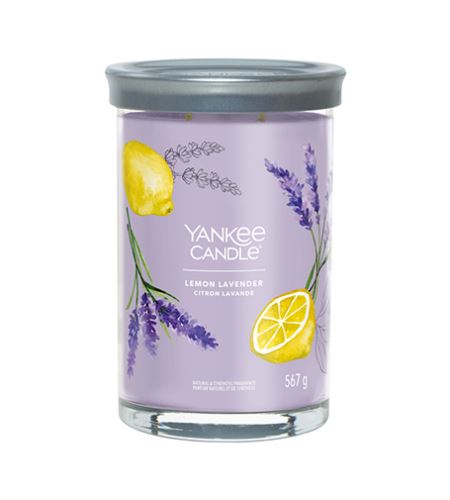 Yankee Candle Lemon Lavender Aromatična velika sveča signature tumbler 567 g