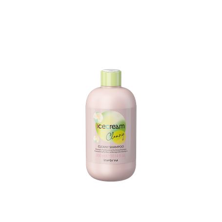 INEBRYA Ice Cream Cleany Cleany Shampoo čistilni šampon primeren za občutljivo in napeto kožo
