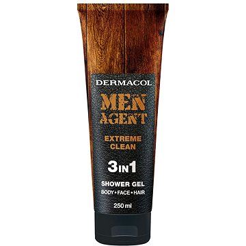 Dermacol Men Agent Extreme Clean 3in1 gel za tuširanje za moške 250 ml