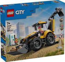 LEGO® City Rumeni rovokopač, igralno gradbeno vozilo 60480 (4)