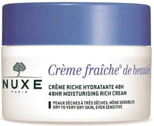 Nuxe Creme Fraiche de Beauté vlažilna krema za suho do zelo suho kožo 50 ml