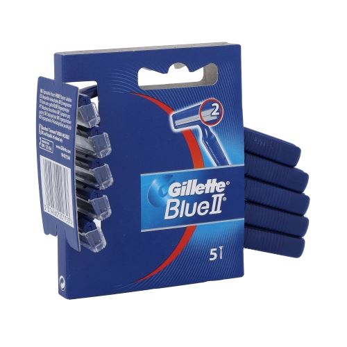 Gillette Blue II brivnik za enkratno uporabo 5 kosov M