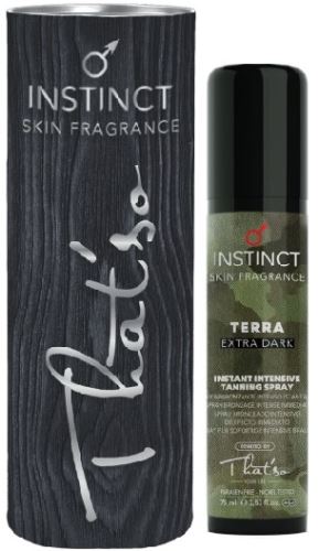 That'so Man Instinct Skin Fragrance Terra sprej za samoporjavitev za moške 75 ml Extra Dark