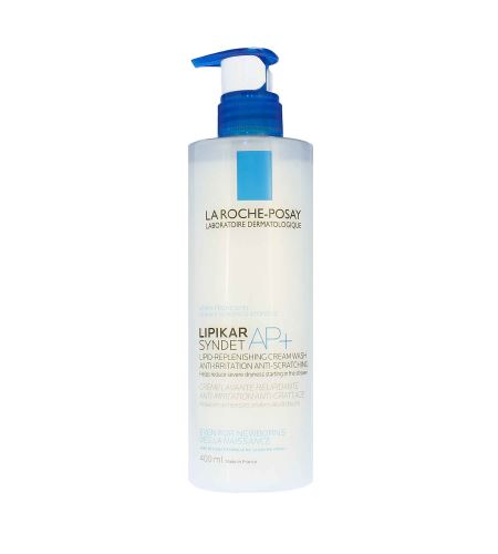 La Roche-Posay Lipikar Syndet AP+ čistilni gel proti draženju in srbenju kože 400 ml