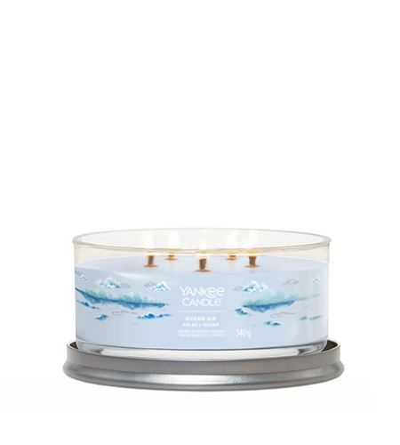 Yankee Candle Ocean Air Aromatična sveča signature tumbler 5 stenjev 340 g