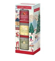 Yankee Candle Holiday Party votivna sveča v steklu 3x37 g