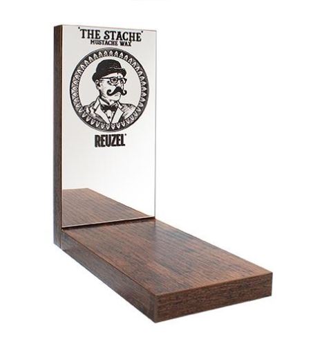 REUZEL "The Stache" Mustache Wax Display stojalo