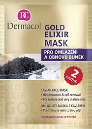 Dermacol Gold Elixir pomlajevalna maska za obraz 16 ml