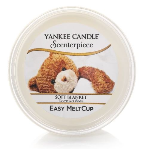 Yankee Candle Scenterpiece wax Soft Blanket dišeči vosek 61 g