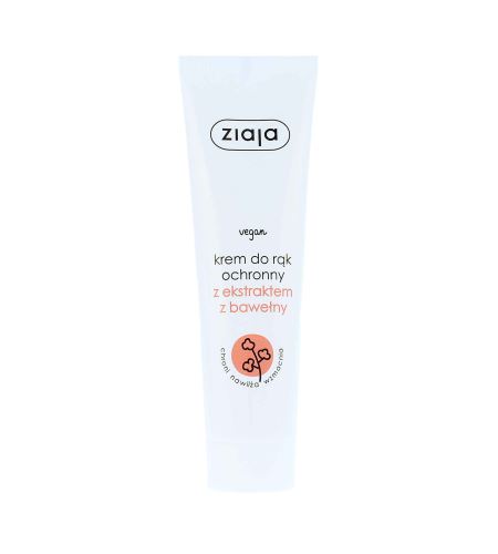 Ziaja Cotton Protective zaščitna krema za roke 100 ml