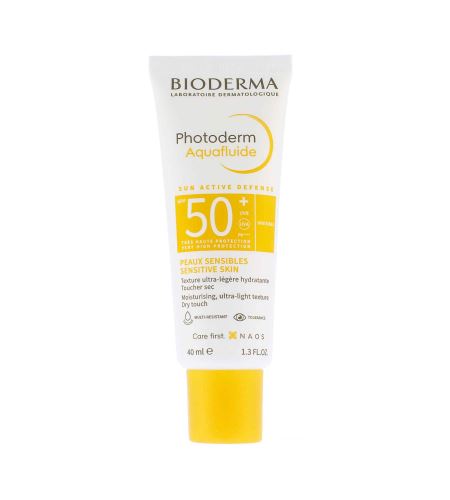 Bioderma Photoderm Aquafluide vlažilna krema za sončenje SPF 50+ 40 ml
