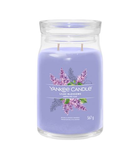 Yankee Candle Lilac Blossoms Aromatična velika sveča signature 567 g