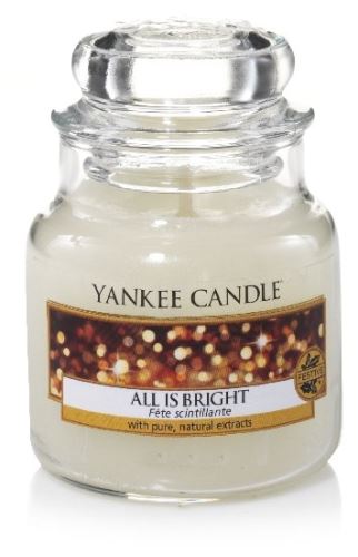 Yankee Candle All is Bright dišeča sveča 411 g