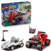 LEGO® Sonic the Hedgehog™ 77118 Silver's Car vs Knuckles' Monster Truck