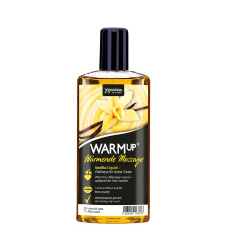 JoyDivision Warmup Vanilla Segrevalni masažni gel 150 ml