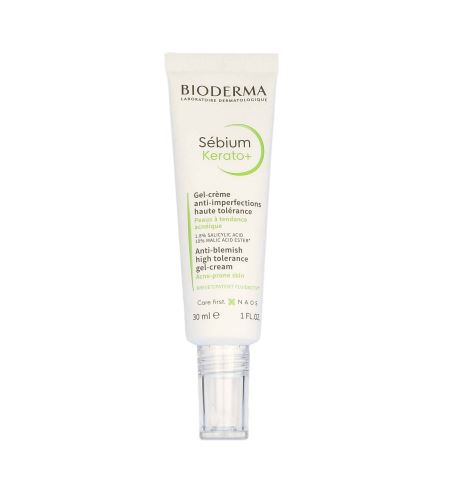 Bioderma Sébium Kerato+ Gel krema za kožo, nagnjeno k aknam 30 ml