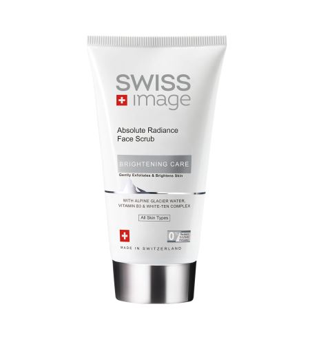 Swiss Image Brightening Care Absolute Radiance Face Scrub nežen piling, ki kožo osvetli 150 ml