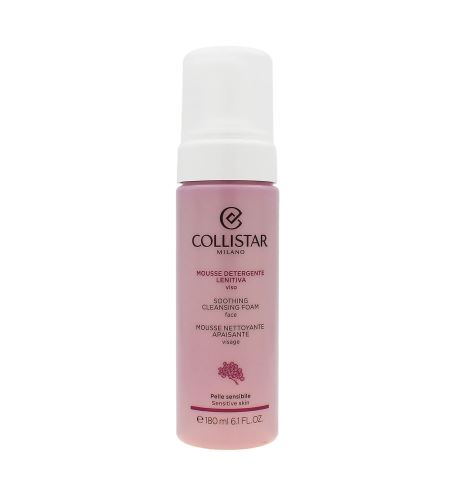 Collistar Soothing Cleansing Foam Pomirjujoča čistilna pena 180 ml
