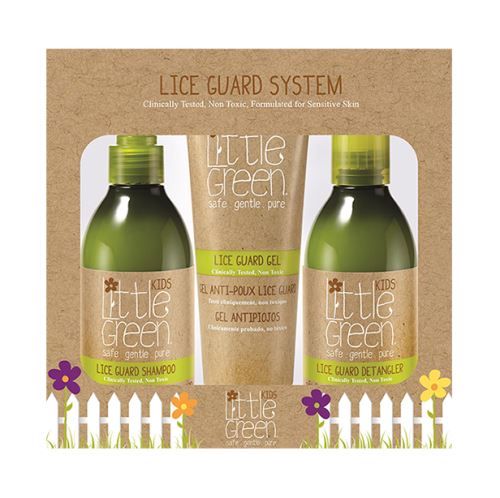 Little Green LICE Guard System Box nabor izdelkov za preprečevanje vsega K 240 ml+240 ml+125 ml darilni set