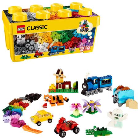 LEGO® Classic 10696 LEGO® Srednje velika ustvarjalna škatla s kockami