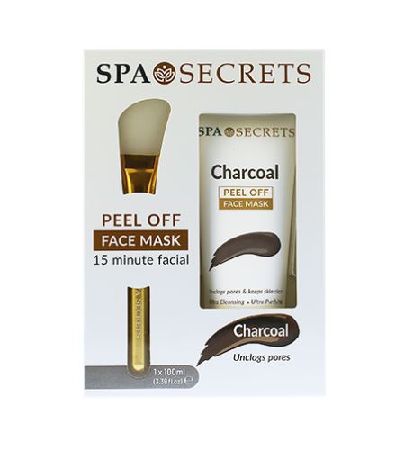 Xpel Spa Secrets Peel Off Face Mask SET (Face Mask 100ml + Applicator)