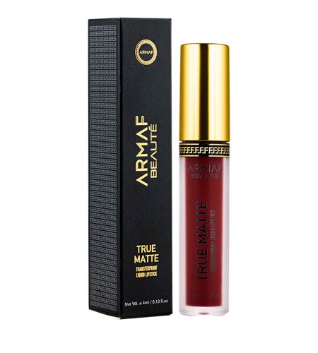 Armaf Beaute True Matte Transferproof Liq Lipstick mat tekoča šminka 4 ml