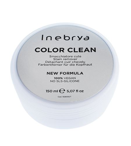 INEBRYA Color Clean 100 % veganski odstranjevalec barve brez sulfatov in silikona 150 ml
