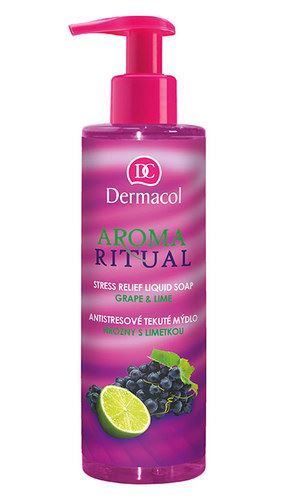 Dermacol Aroma Ritual Liquid Soap Grape&Lime nega rok za ženske 250 ml