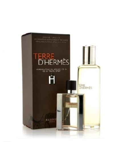 Hermes Terre d'Hermes darilni komplet za moške toaletna voda 30 ml + toaletna voda náplň 125 ml