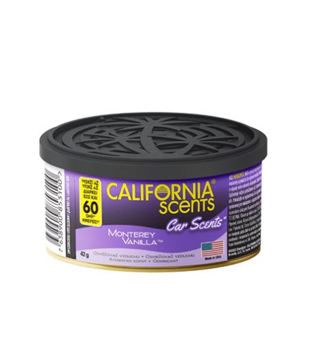 California Scents Car Scents Monterey Vanilla dišava za avto 42 g