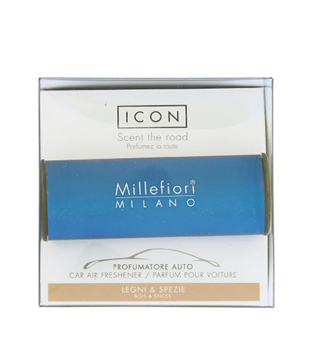 Millefiori Milano Icon Classic Legni & Spezie dišava za avto modrá