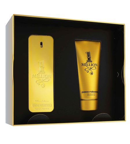 Paco Rabanne 1 Million darilni komplet za moške toaletna voda 100 ml + gel za tuširanje 100 ml
