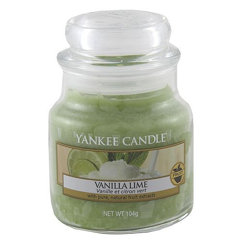 Yankee Candle Vanilla Lime dišeča sveča 104 g