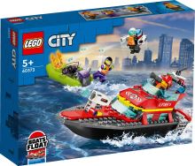 LEGO® City 60373 Gasilski reševalni čoln (2)