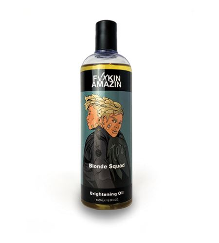 Fvxkin Amazin Blonde Squad Brightening Oil olje za beljenje s PowerPlexom 500 ml