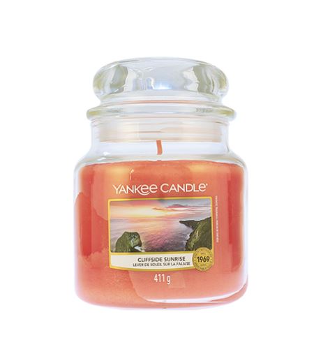 Yankee Candle Cliffside Sunrise dišeča sveča 411 g