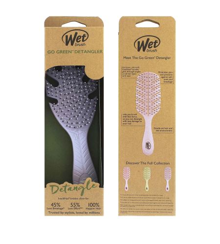 Wet Brush Go Green Detangler krtača za lase Lavender
