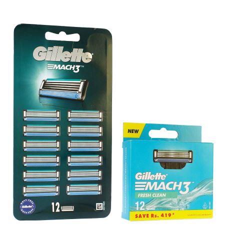 Gillette Mach3 nadomestna rezila za moške