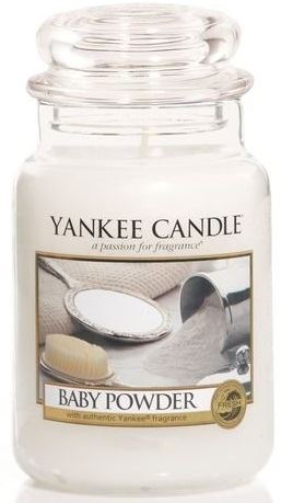 Yankee Candle Baby Powder dišeča sveča 623 g