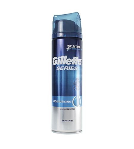 Gillette Series Moisturising vlažilni gel za britje za moške 200 ml