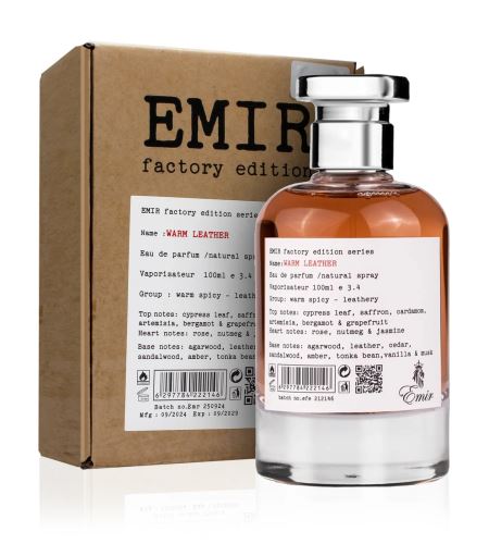 Emir Factory Edition Warm Leather parfumska voda uniseks 100 ml