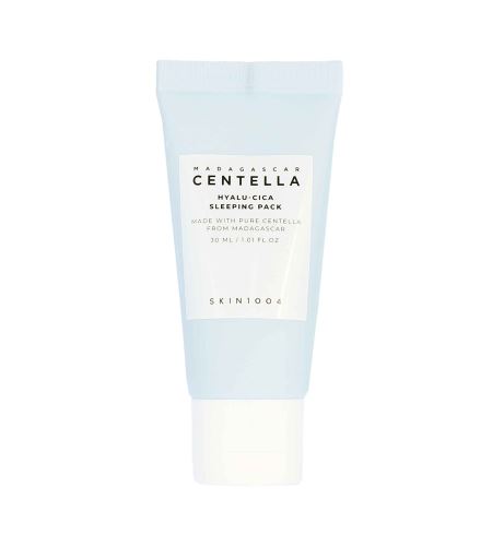 SKIN1004 Madagascar Centella Hyalu-Cica Sleeping Pack izpopolnjujoča in vlažilna nočna maska, ki izklopi kožo 30 ml